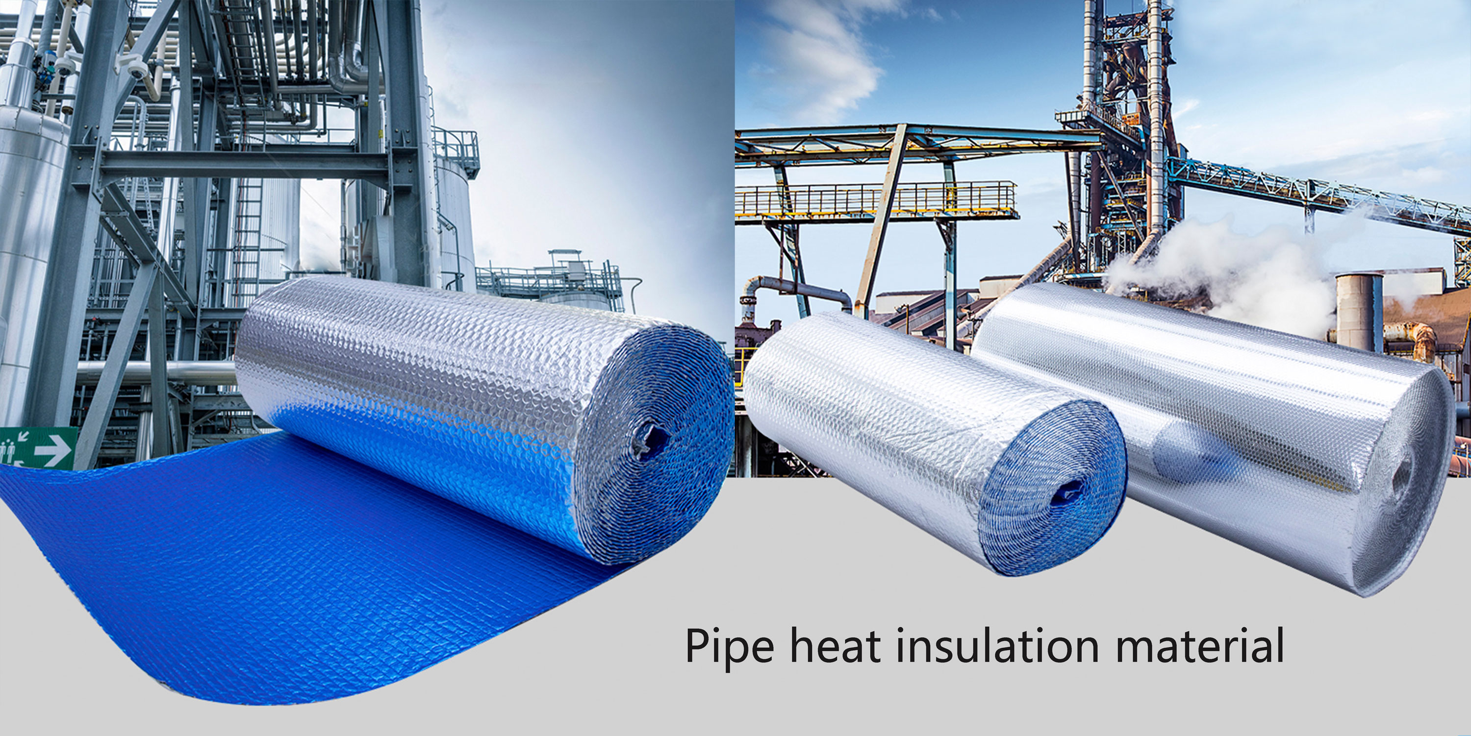 Pipe heat insulation material